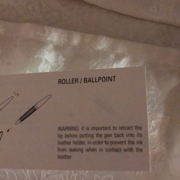 Jorg Hysek Palladium Black Rollerball/Ballpoint Pen with Pen Case - Picture 8 of 14